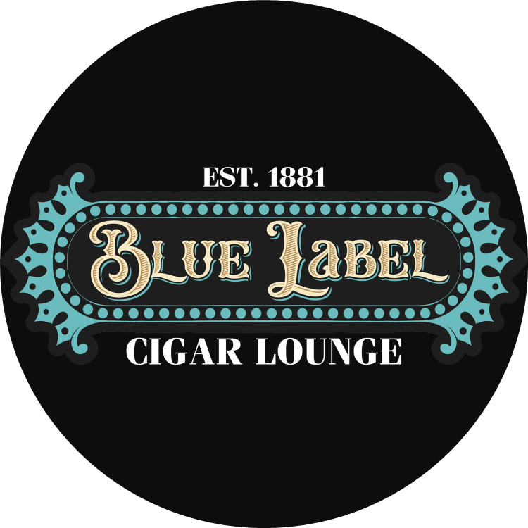 Blue Label Cigar Lounge Lockport Illinois logo 1